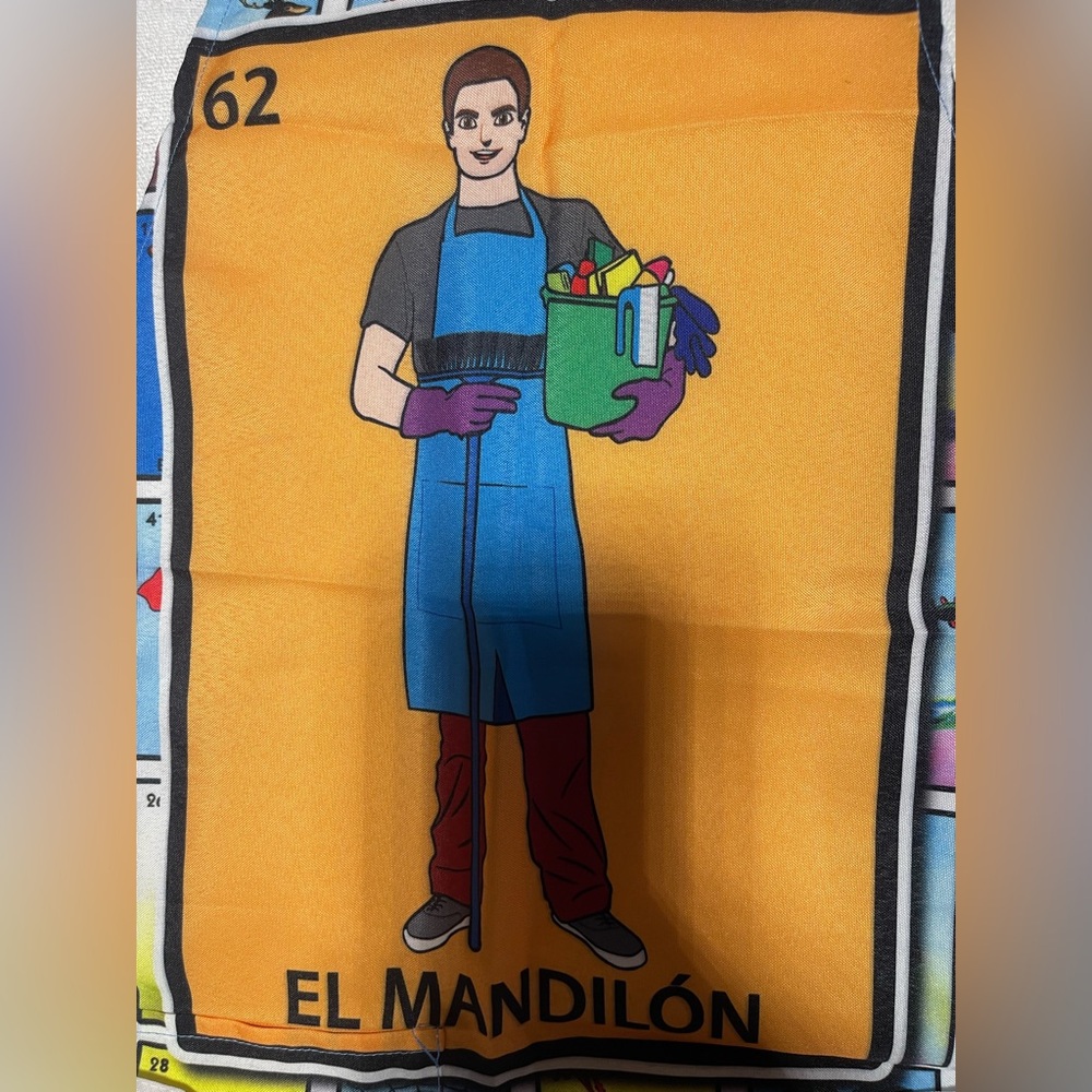 El Mandilón Graphic Scarf - Multicolor